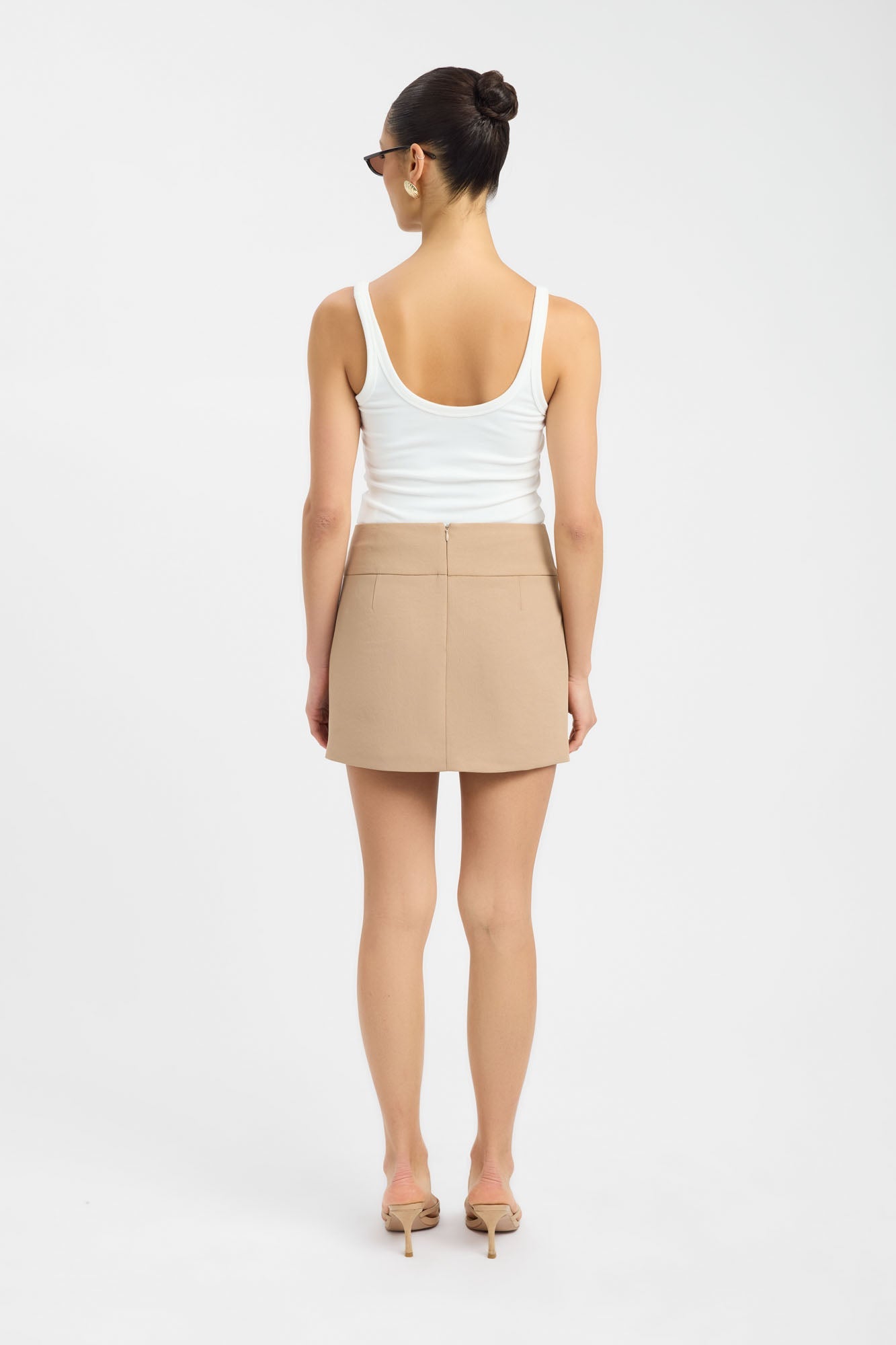 Ariel Tab Mini Skirt
