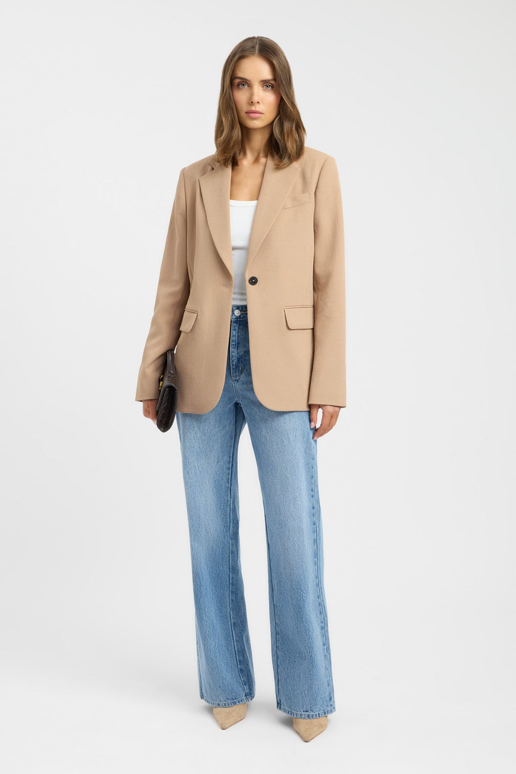 Ariel Button Blazer