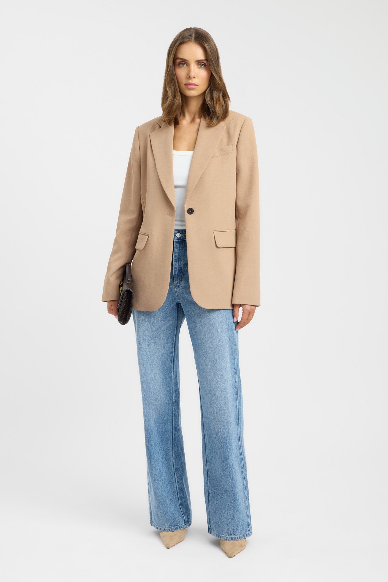 Ariel Button Blazer