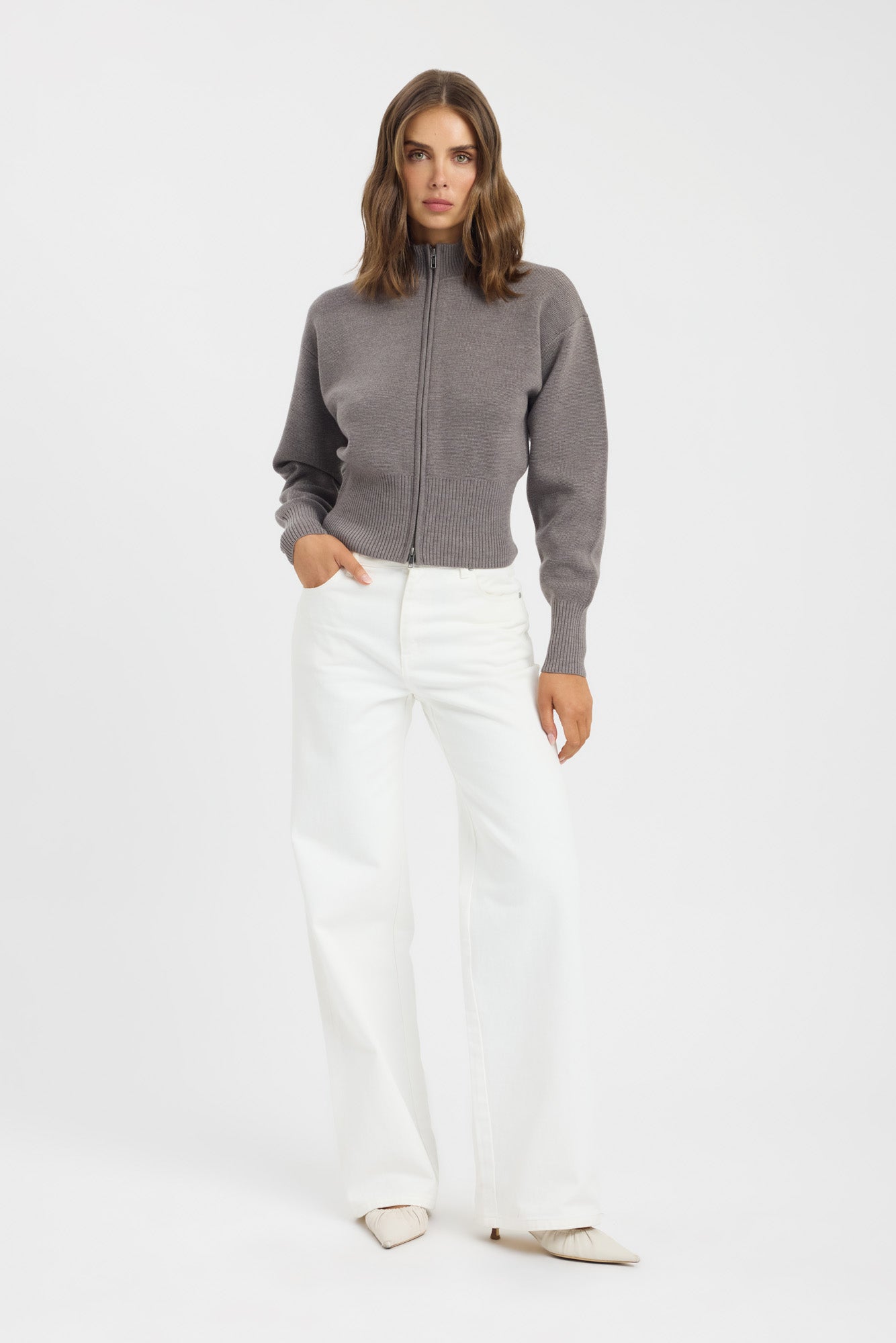 Dalton Zip Cardigan