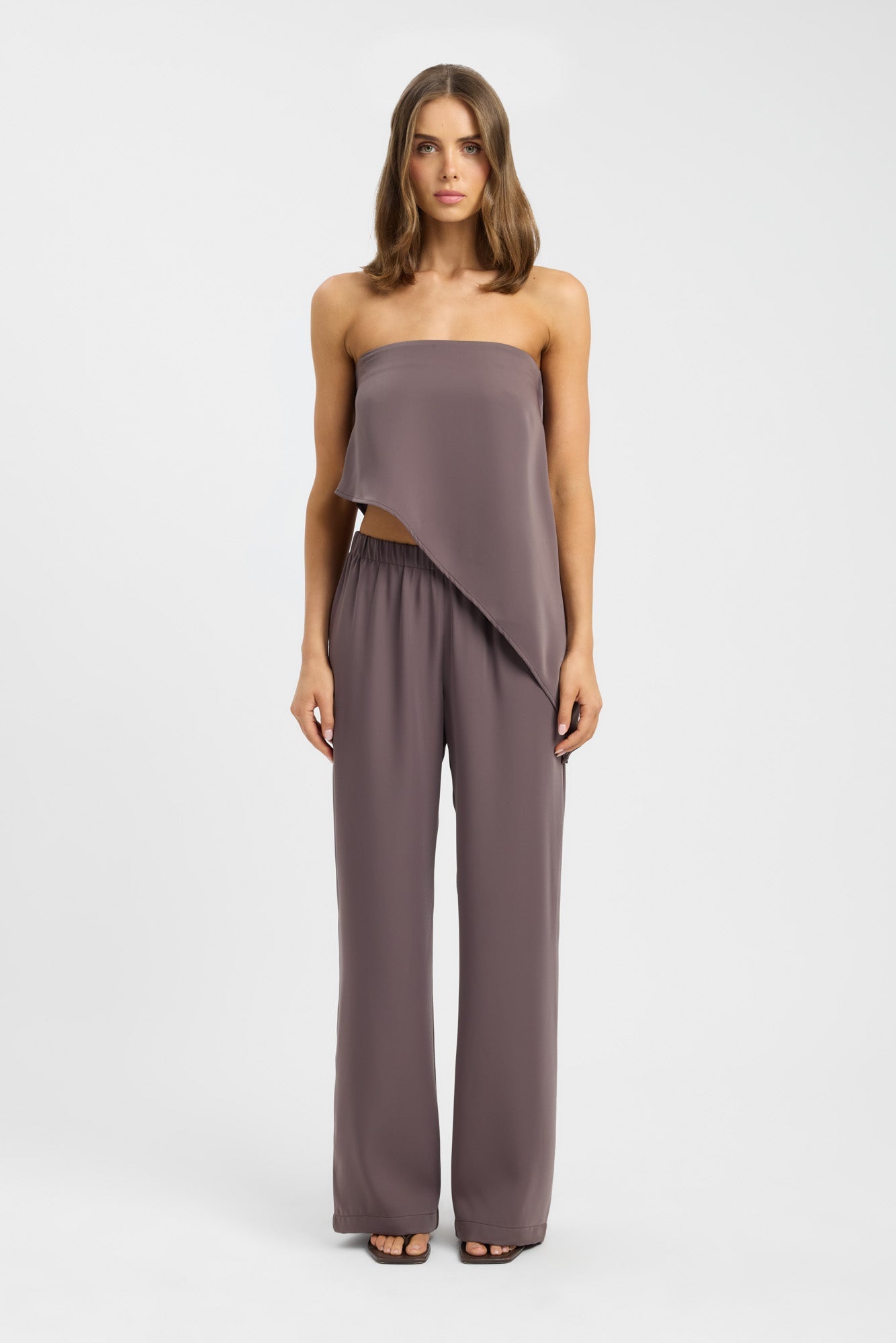 Maria Strapless Asymmetric Top