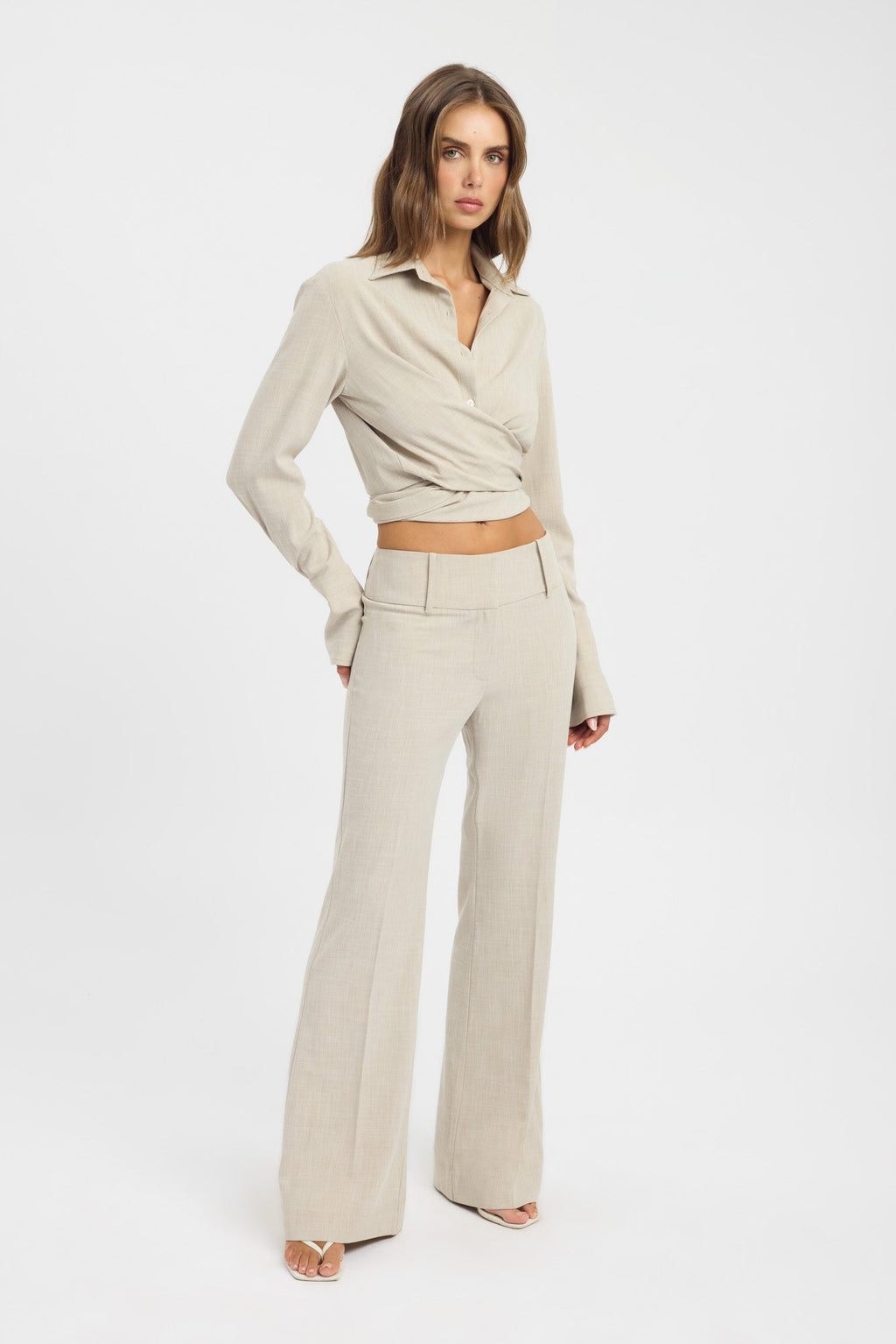 Clemence Wrap Shirt
