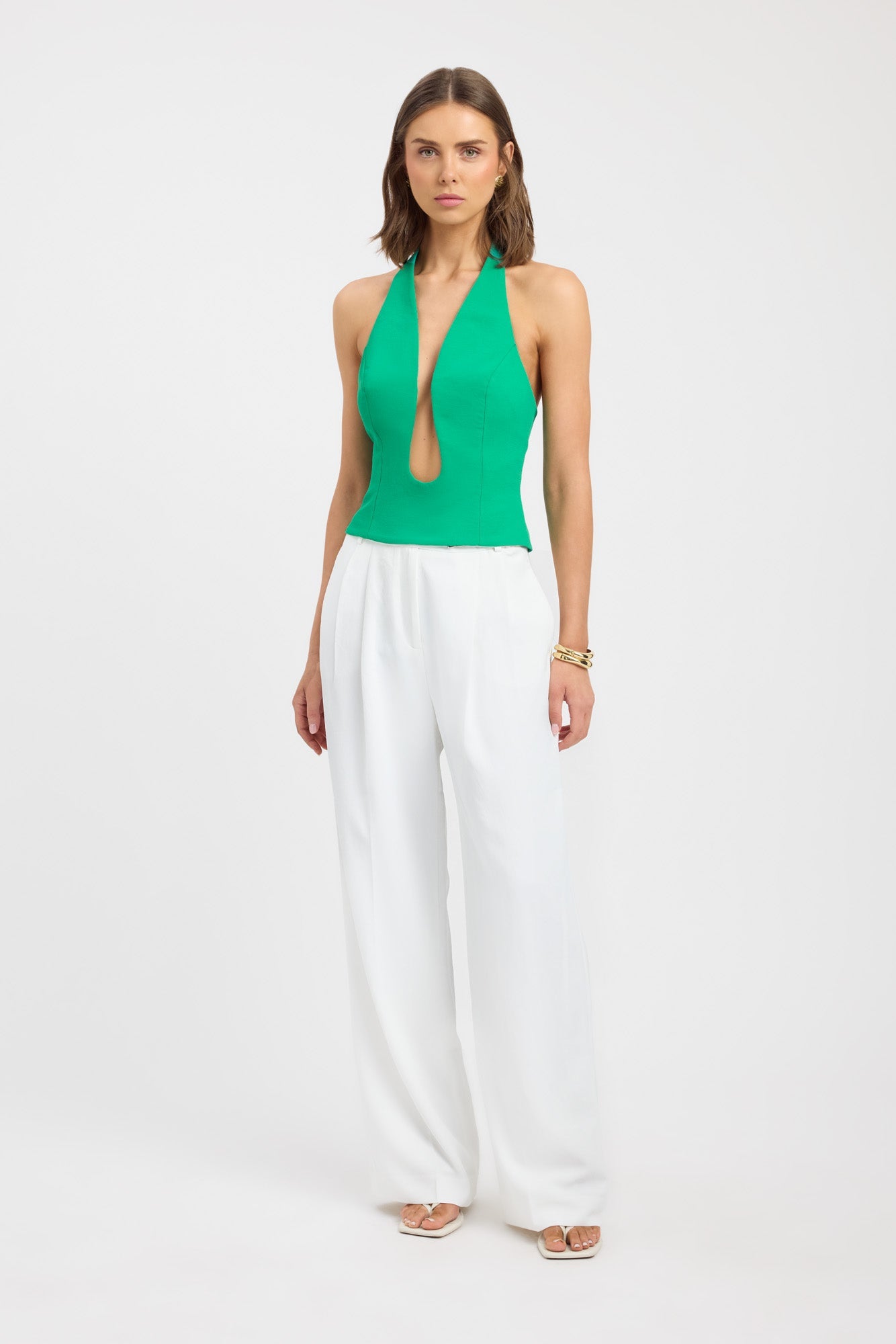 Oyster Low Cut Top