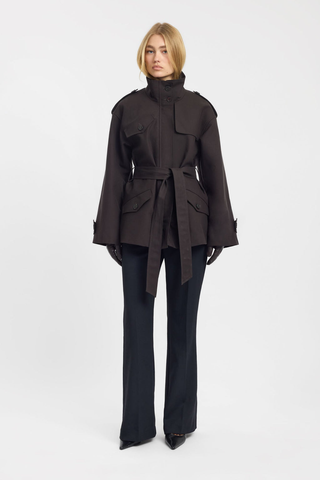 Leon Belted Trench