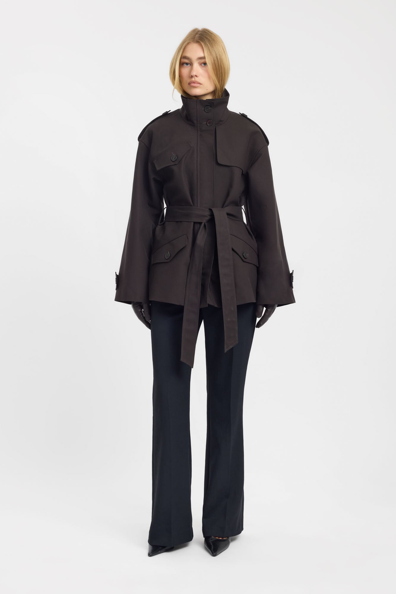 Leon Belted Trench