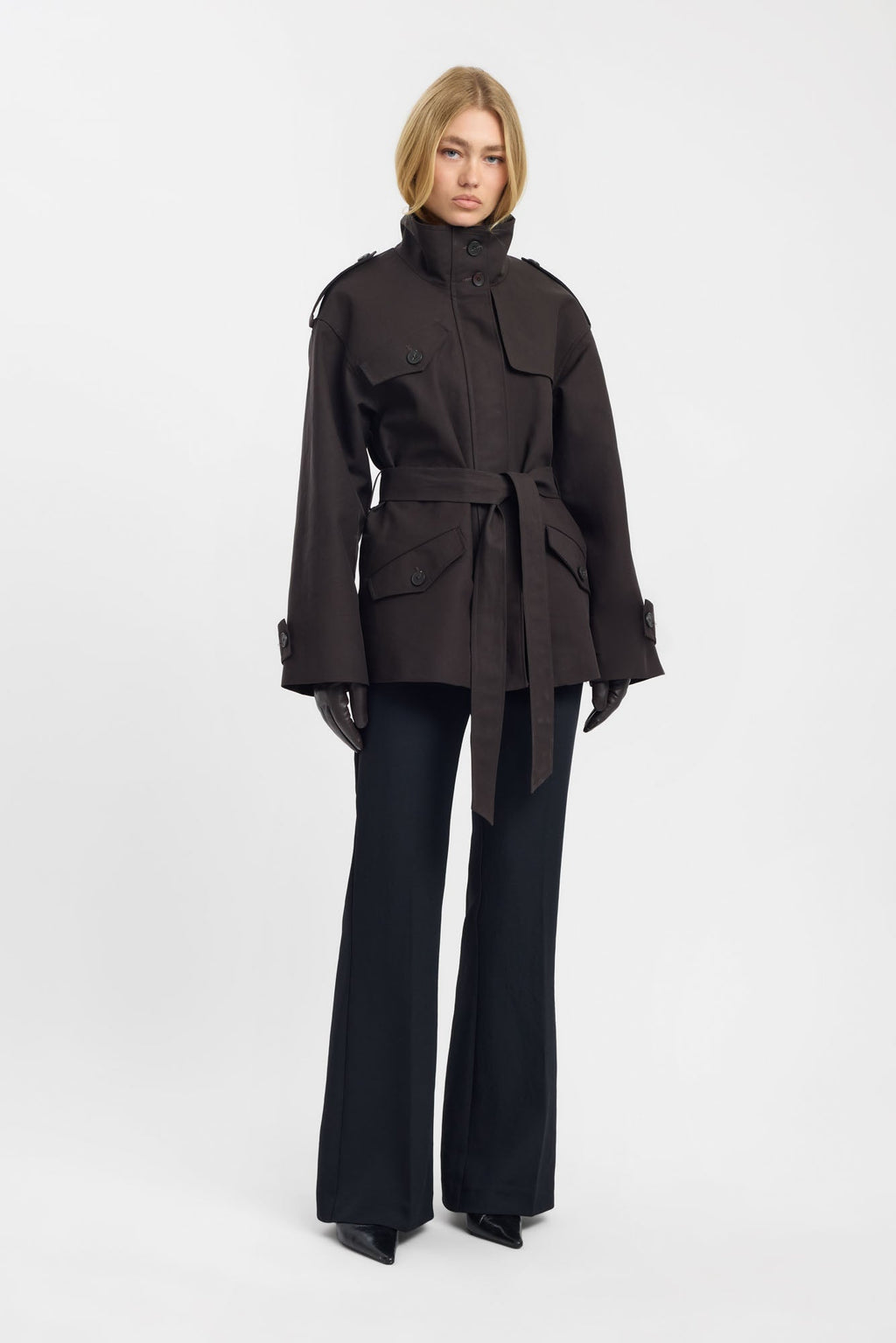 Leon Belted Trench