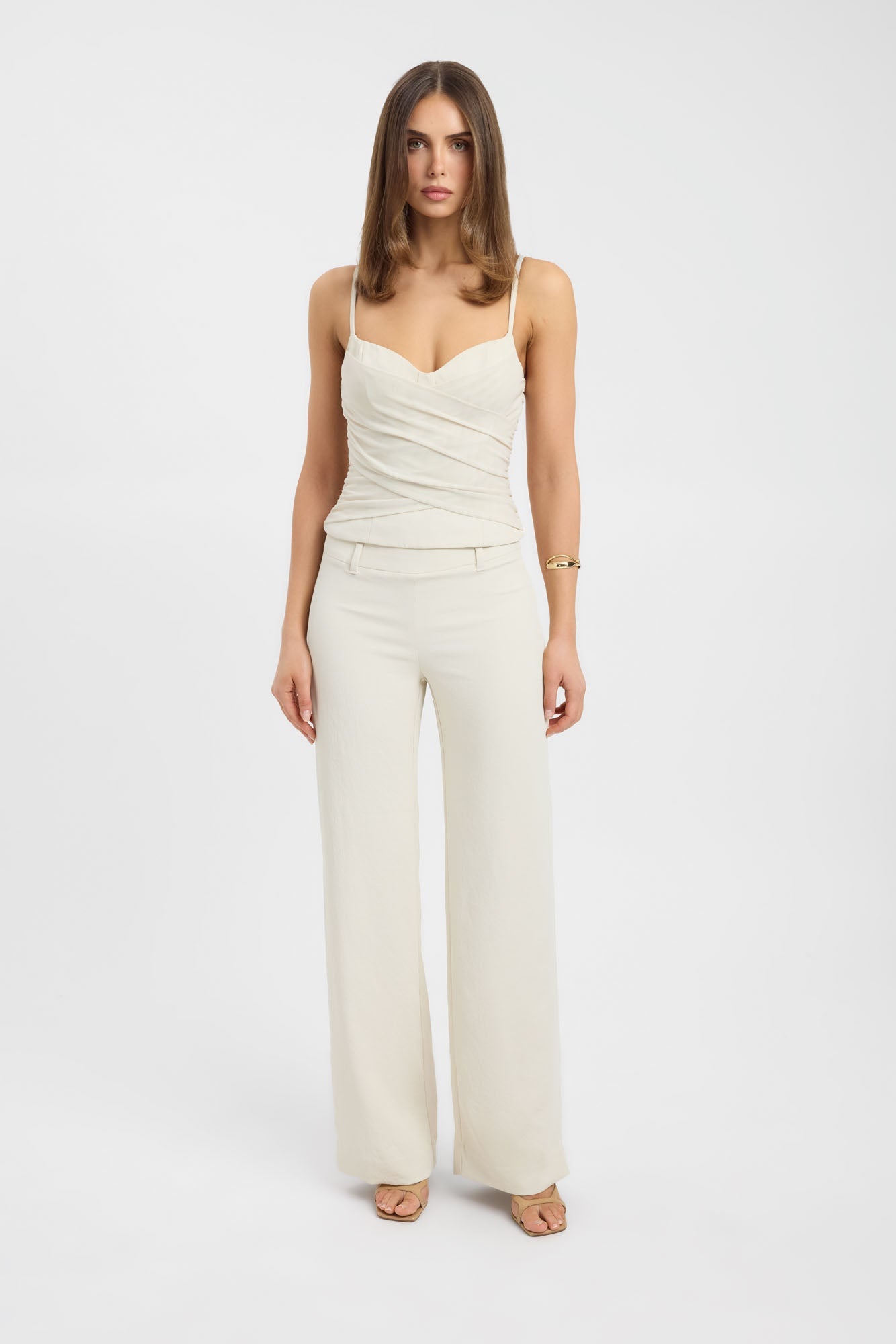 Oyster Mesh Bra Top