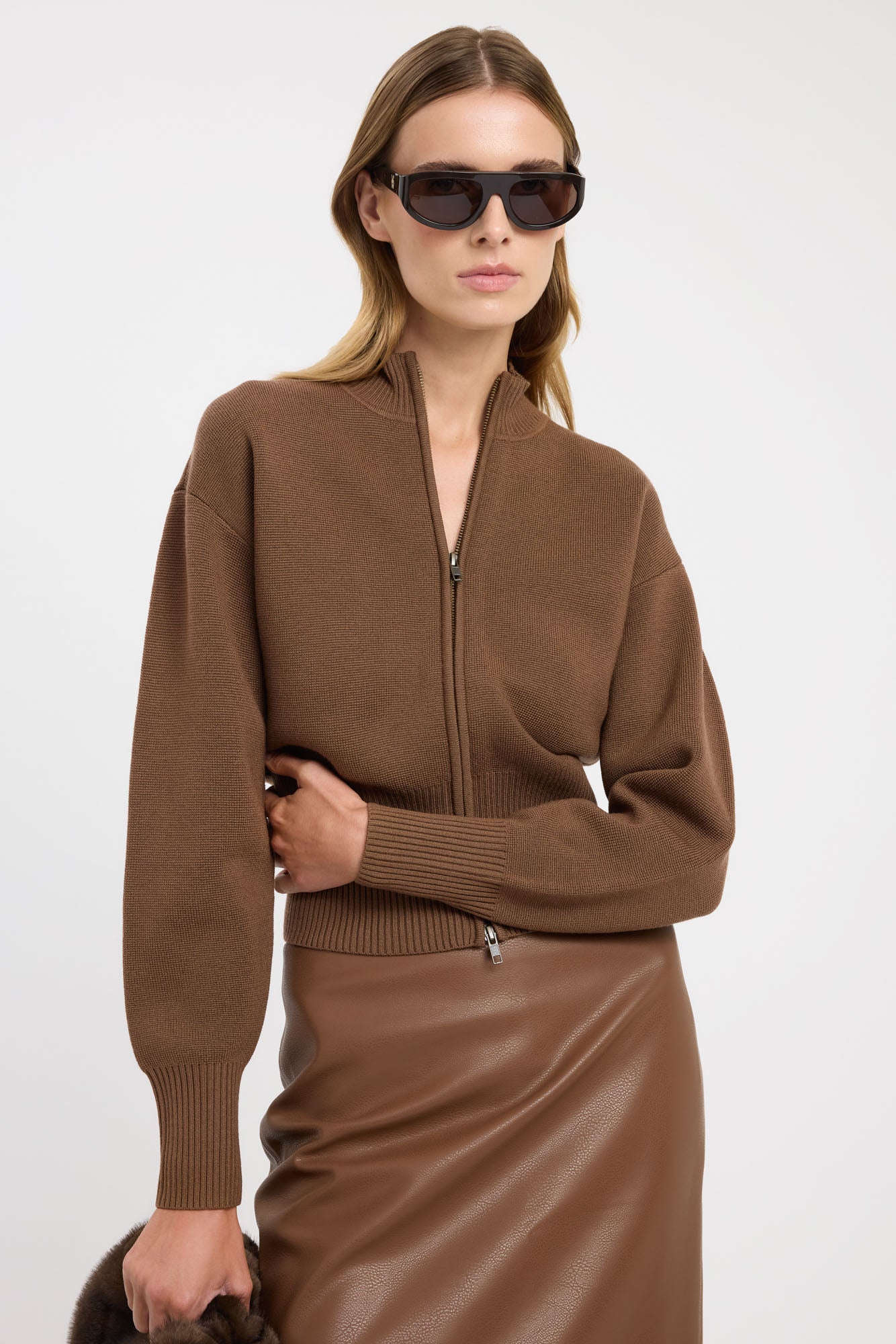 Dalton Zip Cardigan