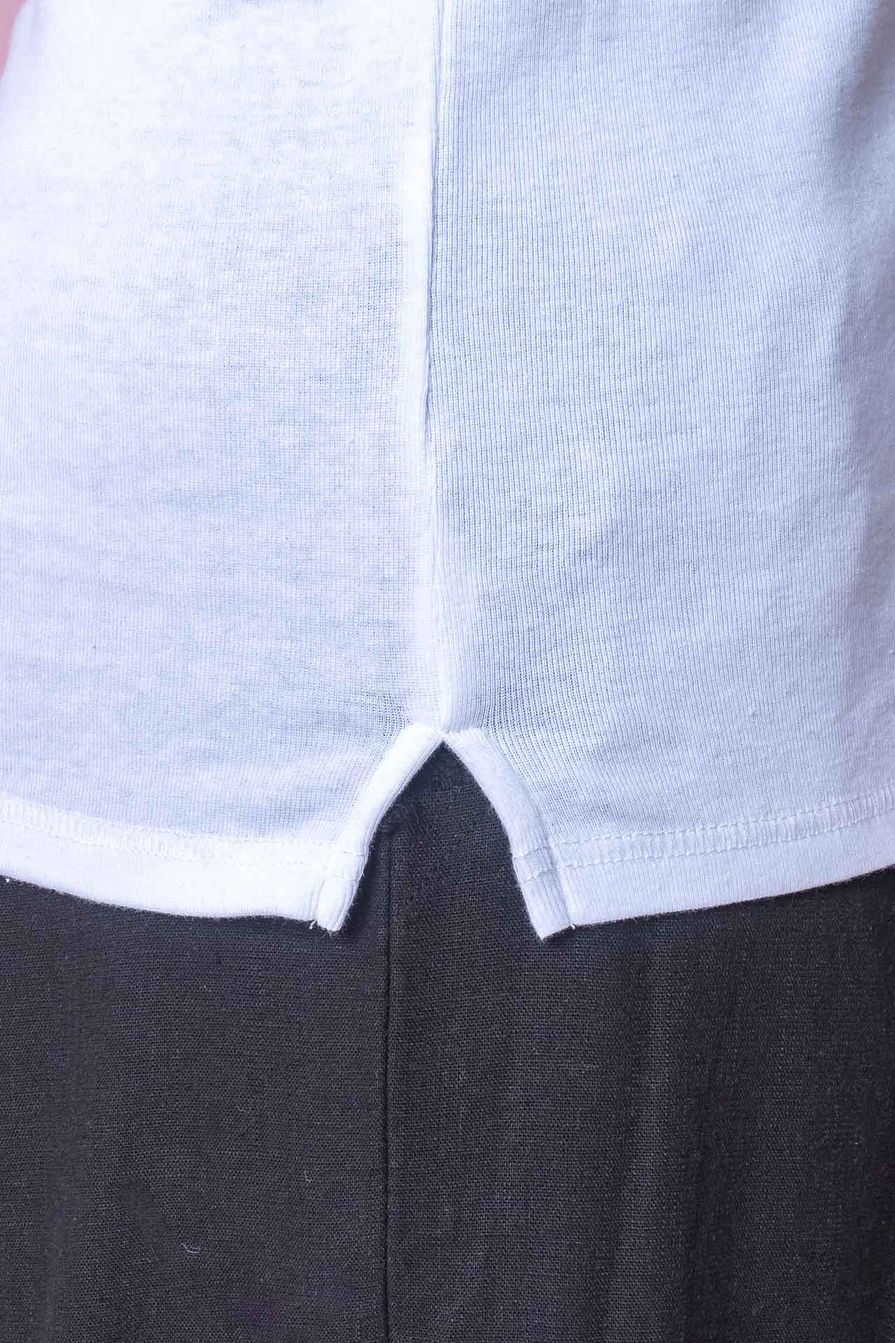 Esme Tank in White - Foxwood